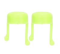 Kuuleyn 2PCS Guide de piolet portable Portable Aide, applicateur pratique, support de support de bouteille de chute pour les yeux de conception ergonomique conception de matériau (Vert)