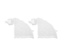 Kuuleyn 2pcs Mesh Pool Cleaner, Sac à Usage avec Une Fermeture à glissière Remplacement pour Polaris 280 480 Pool Nettoyer K13 K16 Nylon Filter Accessory Debris Collection