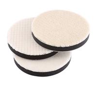 Kuuleyn 3Pcs 2/3/4/5/6/7 inch Wool Sponge Polishing Buffing Waxing Pad for Car Polisher Buffer