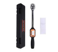 Kuuleyn 4 Units Digital display wrench,Digital Torque Wrench with Backlit Display,Beeper Alarm, Reversible Ratchet Head for Car Repair, Mechanical Assembly,Engine Maintenance (EWM-D-135)