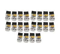 Kuuleyn 5 Paires de Chaussettes de Noël pour Chien, Chaussettes de Protection pour Animaux domestiques, en Coton élastique, antidérapantes, Bouche en Spirale, Chaudes, Mignonnes, (S)