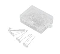 Kuuleyn 50 pièces Broches en Strass Fleur Diamant Broches avec boîte pour Bouquet de Mariage Art Floral Design Accessoires de mariée Mode Artisanat décoration Bricolage Couture à