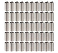 Kuuleyn 50pcs Filetage Inserts mâles Femelle Male Réduction de l'outil de réparation de l'écrou Fichette en acier inoxydable M10X1.25 (3D)