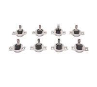 Kuuleyn 8pcs Remplacement des charnières d'armoire de blum, vis à 110 degrés sur le compact autoproclamé 33 Hinge zinc alliage de structure robuste armoire à la porte réglable à