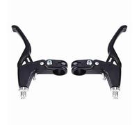 Kuuleyn Alloy Bicycle Brake Handle, Bicycle Brake Lever, 1 Pair Aluminium Alloy Mountain Bike Bicycle Cycling Brake Level Handles 4 Colors (Black)