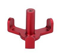 Kuuleyn Bag Hook Trunk Hook, Metal Trunk Hook, Interior Rear Trunk Grocery Bag Hook Aluminium Alloy Replacement for Model 3 2018 - 2021 (Red)