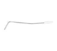 Kuuleyn - barre Vibrato pour guitare électrique, bras à bascule en métal, système de trémolo unique, barre de levier Whammy, pièce pour instrument de musique (Barre d'argent, poignée blanche)