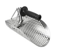 Kuuleyn Beach Trouve Un Scoop, Un soop de Sable pour détection de métal, Scoop de Sable en Acier Inoxydable à la Surface de Surface de la Surface de détection de métal pour Plage