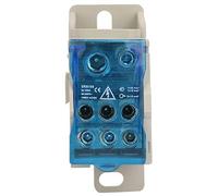 Kuuleyn Boîte de distribution de Bloc, UKK-125A, boîte de distribution de bornier de Rail Din connecteur de Fil électrique boîte de jonction d'alimentation Universelle