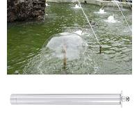 Kuuleyn Buse de Fontaine de Champignon, Type Champignon en Acier Inoxydable buse de Fontaine d'aménagement paysager tête de pulvérisation Filetage Femelle pour Paysage Jardin carré(G1 / 2 Pouces)