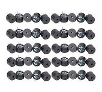 Kuuleyn Buzzer électromagnétique, 50 pcs Buzzer Passif Type électromagnétique 16ohm AC 2KHz 3V 5V 9V 12V Buzzer