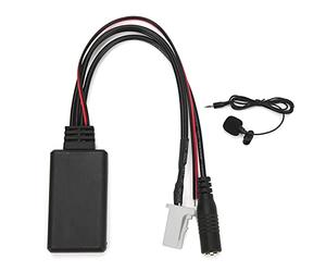 Kuuleyn Câble Bluetooth de Voiture, Adaptateur d'entrée Audio AUX Bluetooth Câblage Mains Libres pour Suzuki Swift/Vitra/Jimni