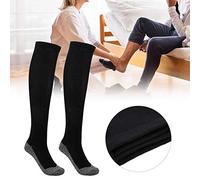 Kuuleyn Calcetines cálidos Para Personas mayores,Botas y calcetines de Invierno,Deportes al Aire Emiten calor Fibra aluminizante Medias de temperatura constante Las Personas