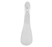 Kuuleyn Chausse-Pied à Long Manche, Chausse-Pied en Acier Inoxydable pour Hommes et Femmes, Chausse-Pied en métal Portable pour Personnes âgées de Voyage Quotidien 17,5 cm
