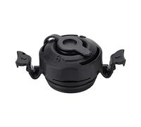 KUULEYN Clapet D'air Bouchon De Fermeture Sécuritaire, Valve Gonflable Pour Matelas Gonflable Intex, Noir