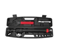 Kuuleyn Clé d'extension décalée, clé d'extension universelle, rallonge de cliquet à percussion en acier allié à cliquet avec adaptateur de 3/8 pouces pour un espace restreint