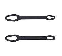 Kuuleyn Clé universelle, clé universelle réglable à double extrémité, clé 2 pièces 8 à 22 mm, kit d'outils à main multifonctionnels à double extrémité à serrage automatique pour