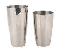Kuuleyn Cocktail Shaker, kit de barman, 2pcs 500 800 ml Kit de tasse Cocktail Shaker Sus304 Glossy Lavage de lave-vaisse