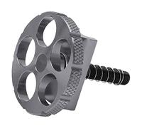 Kuuleyn Colliers de serrage de selle de vélo pliants en alliage d'aluminium, levier de serrage de charnière intégré pour vélos, pince de charnière en aluminium pour vélo pliant, (De couleur)