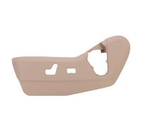 Kuuleyn couvercle de piste de siège côté conducteur gauche, remplacement de garniture de lunette de panneau de commutateur de siège électrique 1UQ99DX9AC pour Town Country 2011 - (Beige)