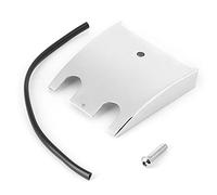 Kuuleyn Dash Extension Panneau Dragiter Le Capuchon de Carburant Fit, Dash Extension Pannel Panneau traîner Motorcycle Fuel Couvercle du réservoir pour Fltr Fltcu I FLHT (Silver)