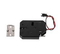 Kuuleyn DC 12 V 2A Armoire de Commande électrique électromagnétique casiers de tiroir Serrure loquet en Acier au Carbone Noir, loquet de Verrouillage électrique