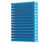 Kuuleyn Dissipateur thermique en aluminium, radiateur à ailettes de refroidissement, refroidisseur de module PCB, dissipateur thermique en aluminium, radiateur de refroidissement 1 (Bleu)
