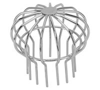Kuuleyn Drain Cover, Outdoor Roof Stainless Steel Anti Blocking Round Line Cap Floor Drain Gutter Floor Net for Balcony Terrace (110)