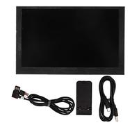 Kuuleyn Écran 5 Pouces, Angle de Vision Complet, Ensemble combiné de moniteurs 5 Pouces, IPS, Angle de Vision Complet, Interface USB, pour Mini châssis (Noir)