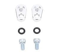 Kuuleyn Ensemble de plaques de port de vapeur de liquide de refroidissement de dérivation de corps d'accélérateur 551693 de remplacement en aluminium pour moteurs de la série LS 19