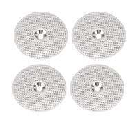 Kuuleyn Filtro de café de acero inoxidable de 4 piezas, placa de malla de filtro a prueba reutilizable de acero inoxidable para, diámetro exterior de 52 mm, orificio de 20 mm