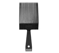 Kuuleyn Flat Topper Peigne, Black Barber Flat Top Guide, Men Guide plat de peigne plaque à coupe de coupe de cheveux Clipper Poux de coiffure Barber Shop