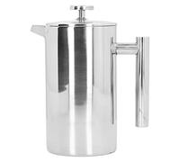 Kuuleyn French Press Coffee Maker Coffee Press 1000ml Hand Brewing Coffee Pot Stainless Steel Coffee Press Pot Double-Layer Coffee Kettle