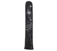 Kuuleyn Golf Club Head Covers,Alignment Stick Cover PU and Velvet Portable Alignment Rods Scratchproof Protector for Training,Men Women Golf Enthusiast (Black)
