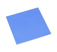 Kuuleyn Graisse de silicone thermique 100 x 100 x 2 mm pour dissipateur thermique d'ordinateur portable, coussinets thermiques, coussin thermique pour processeur, coussinets de (Blue)