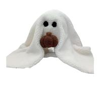 Kuuleyn Halloween Ghost Plush Pillow Doll,Ghost with Pumpkin Cute PP Cotton Stuffed Throw Pillow for Festive Party Haunted House Decor