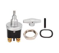 Kuuleyn Interrupteur d'alimentation de batterie, 12 V 500 A, résistant à l'eau, protection de l'isolateur de puissance universelle pour voiture, bateau, camping-car, camion, marine