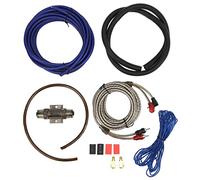 Kuuleyn - Kit Complet de câblage d'amplificateur de Voiture 8GA, câble d'alimentation Universel pour Caisson de Basses et Ligne Audio avec pour Installation stéréo Automatique