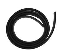 Kuuleyn L Track Cover Strip, 2m Rubber Protective L Track Filler Press in Cover Strip for Easy Rolling Motorcycle ATV Hand Cart