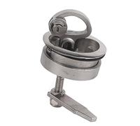 Kuuleyn Loquet de Came de Bateau de, Trappe Marine Tirer, en Acier Inoxydable Marine Flush Pull Deck Slam Loquet Floor Buckle Hatch Pull