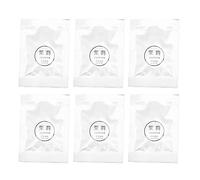 Kuuleyn Lot de 6 comprimés de recharge pour désodorisant parfumé à la pêche, huiles essentielles naturelles, tampons de rechange pour parfum de voiture longue durée pour clip de (Saveur de jasmin)