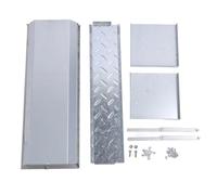 Kuuleyn Mangeoire Automatique pour Poulets, Distributeur de Nourriture pour volaille à pédale, mangeoire Robuste en Acier Inoxydable de Grande capacité pour poulailler, Ferme,