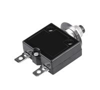 Kuuleyn Manual Reset Thermal Switch,Circuit Breaker,Durable Plastic Over Current Overload Protector Automotive Industrial Marine Use Compact Design Device Circuit (30A)