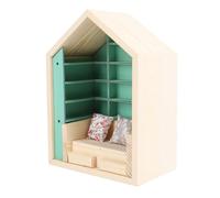 Kuuleyn Mini bibliothèque, décoration de Maison fabriquée à la Main, bibliothèque Miniature, décor livresque pour Les Amateurs de Livres, pour la Maison, Le Bureau