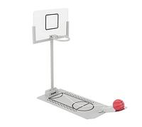Kuuleyn Miniature Basketball Hoop, Ornement de Bureau de Bureau en Plastique Premium, Décoration pour Les Amateurs de Basket-Ball Portable Board Game Fun Rebouning Action avec