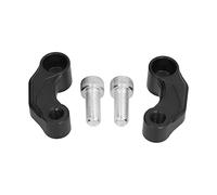 Kuuleyn Motorcycle Recourner Mirror Risers Extenders, Motorcycle Mirror Riser, 2PCS RETROYVIEW Mirror Extension Bracket pour VSTROM DL1000 2014 à 2019