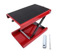 Kuuleyn Motorcycle Scissor Lift Jack, Motorcycle Lift Scissor Jack 3.35 to 13.39in Adjustable Height Foldable 500kg Capacity Motorbike Jack Stand
