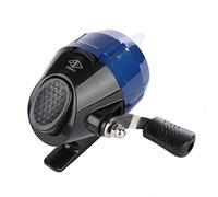 Kuuleyn Moulinet de pêche Portable Spincast, Moulinet léger Compact de 3,5 Pouces pour Tirer des fléchettes de harpon de Fronde de Poisson (Blue)