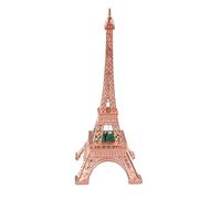 Kuuleyn Paris Tour Eiffel Modèle Tour LED Lumière Lumineuse Belle Décoration de La Maison En Métal Modèle Artisanat pour Partie Table Ornement