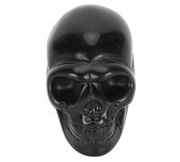 Kuuleyn Pierres de guérison de crâne en Cristal de 5,1 cm, tête de crâne en Cristal sculptée à la Main et polie, Statue de crâne, Ornements pour la méditation et la détente (Tapez 2)